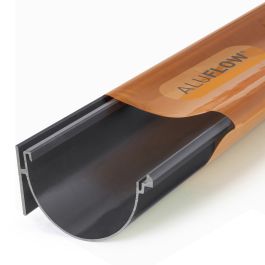 Product image for Aluflow Gutter Deepflow 3m Grey