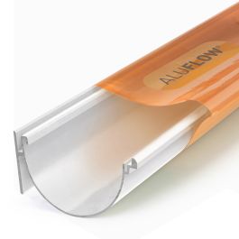 Image of Aluflow Gutter Deepflow 4m White