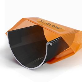 Product image for Aluflow Gutter Deepflow Union Black