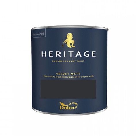 Product image for Dulux Trade Heritage Velvet Matt Tester Pot Ravens Flight 125ml