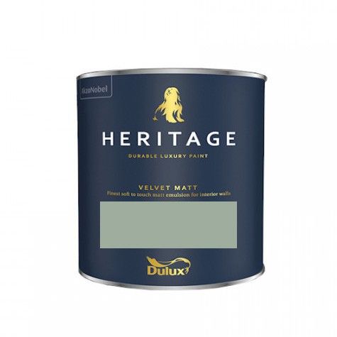 Product image for Dulux Trade Heritage Velvet Matt Tester Pot Sage Green 125ml