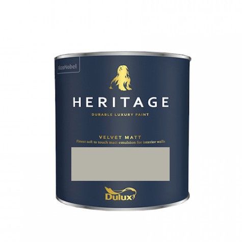 Product image for Dulux Trade Heritage Velvet Matt Tester Pot Stone Green 125ml