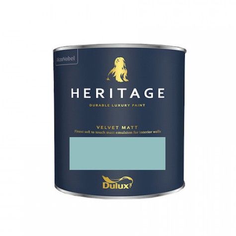 Product image for Dulux Trade Heritage Velvet Matt Tester Pot Sky Blue 125ml