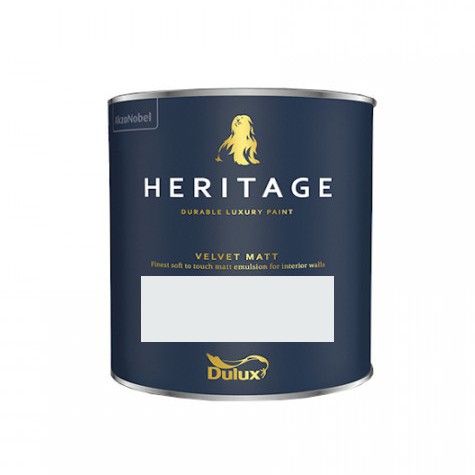 Product image for Dulux Trade Heritage Velvet Matt Tester Pot Swedish White 125ml
