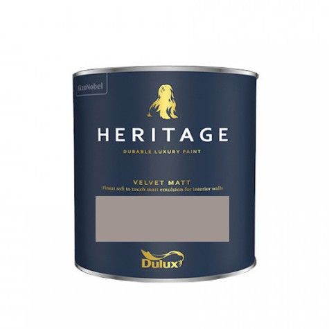 Product image for Dulux Trade Heritage Velvet Matt Tester Pot Terra Ombra 125ml
