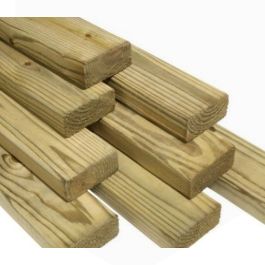 Image of 25mm x 38mm x 4.8m Treated Batten Green
