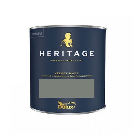 Product image for Dulux Trade Heritage Velvet Matt Tester Pot Waxed Khaki 125ml