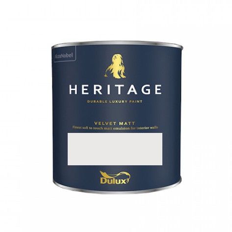 Product image for Dulux Trade Heritage Velvet Matt Tester Pot Wiltshire White 125ml