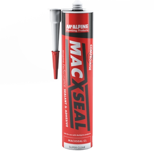 Product image for Mcalpine Macxseal Sealant Super Clear 290ml