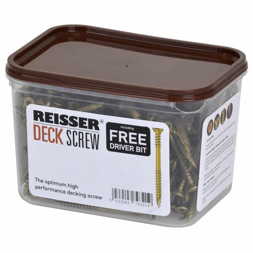 Product image for REISSER Decking Screw Tub 4.8x70mm 200pk