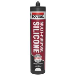 Product image for Soudal 270ml Multi-Purpose Silicone Clear 121644