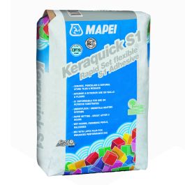 Product image for Mapei 20kg Keraquick Tile Adhesive Grey