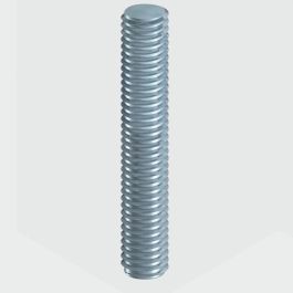 Product image for Threaded Rod 1000mm x M16 BZP Studding