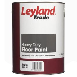 Product image for Leyland Trade 5Ltr Heavy Duty Floor Paint Slate