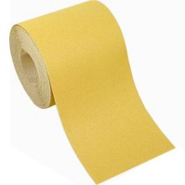 Product image for 115mm x 5m P120 Aluminium Oxide Sanding Roll Yellow 120g