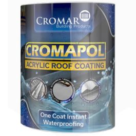 Product image for Cromapol 5kg Acrylic Roof Coating White