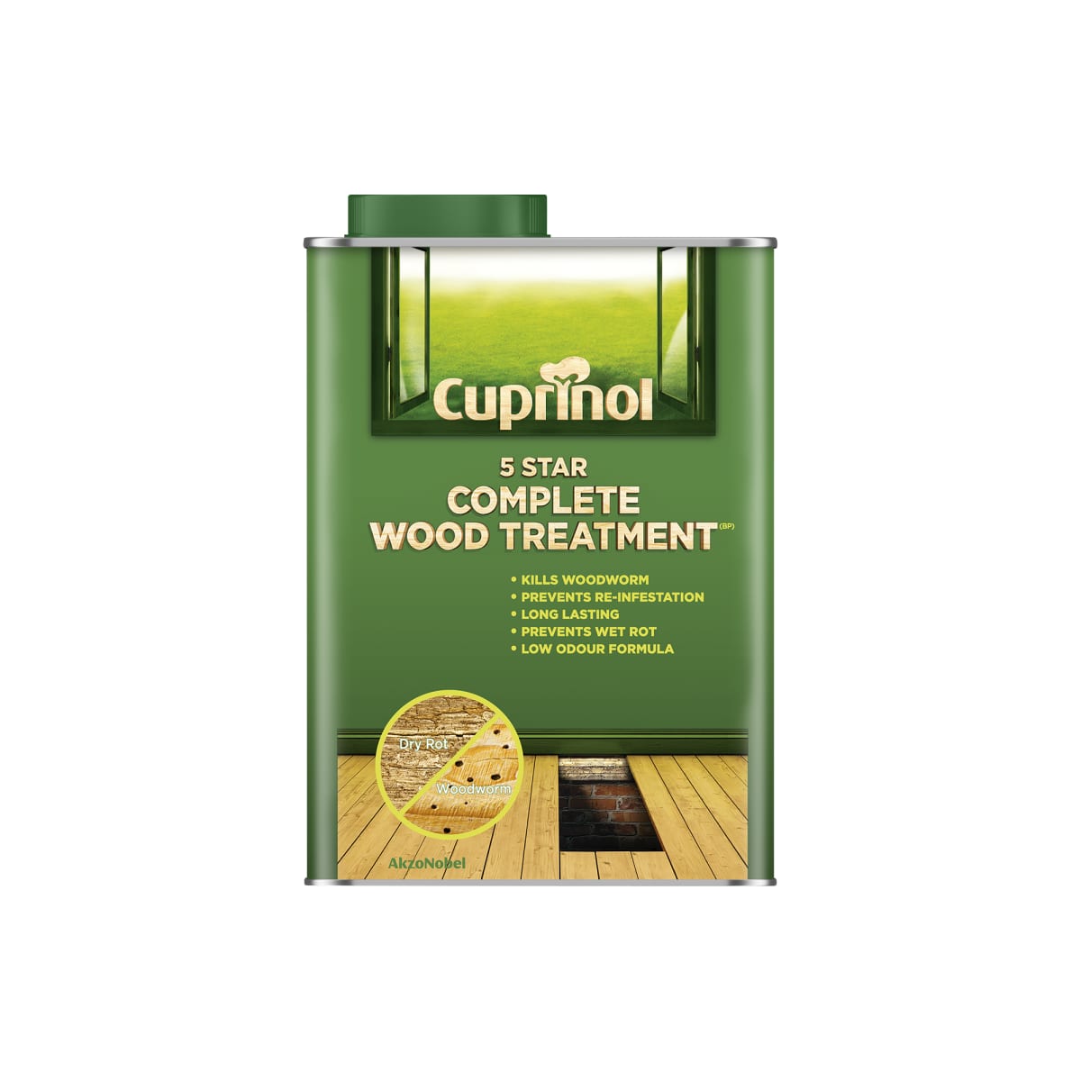 Product image for Cuprinol 5 Star Complete Wood Treatment - Clear - 2.5L