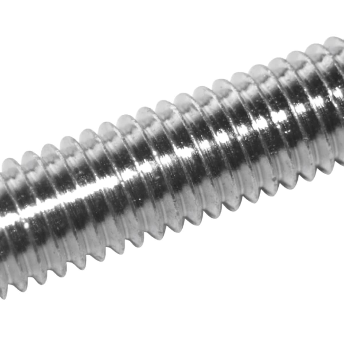 Product image for Metric Studding Threaded Rod BZP M10x1mtr Purple