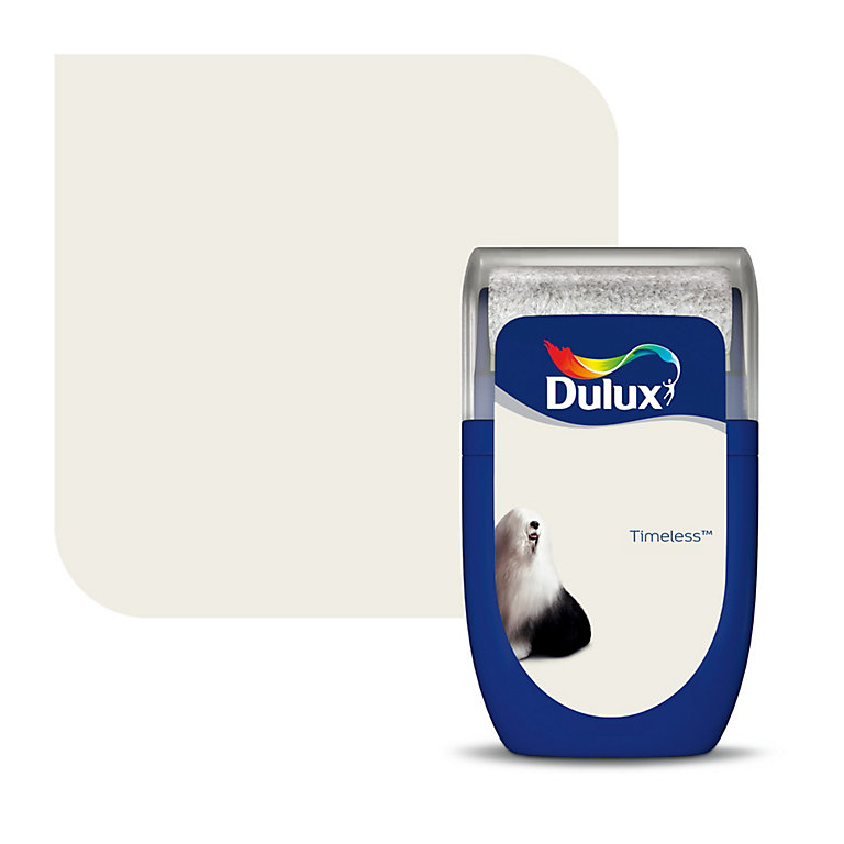 Image of Dulux Standard Timeless Matt Emulsion paint, 30ml Tester pot