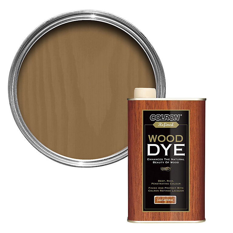 Product image for Colron Refined American walnut Wood dye, 250ml