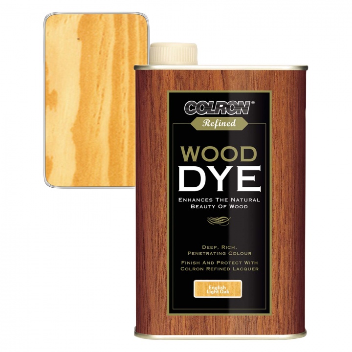 Product image for Colron Refined Georgian medium oak Matt Wood dye, 500ml