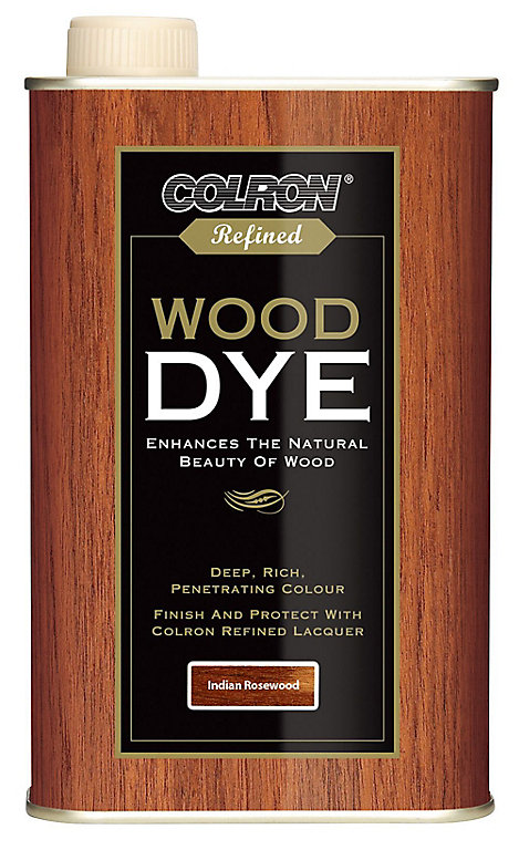 Product image for Colron Refined Indian rosewood Matt Wood dye, 500ml