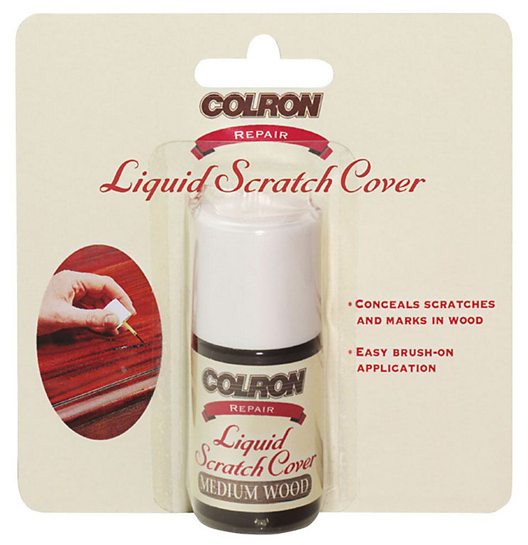 Product image for Colron Repair Medium wood Satin Liquid scratch cover, 100ml