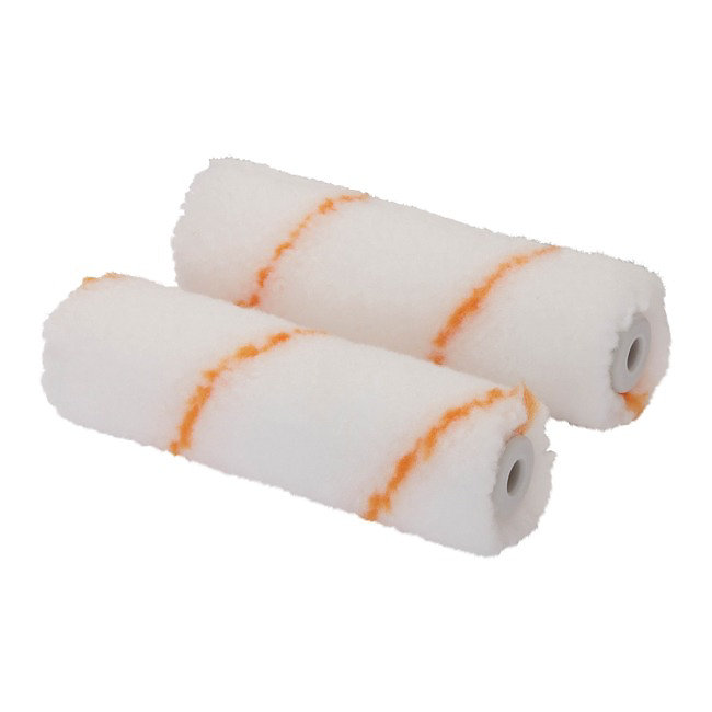 Image of GoodHome Medium Pile Woven polyester Roller sleeve, Pack of 2
