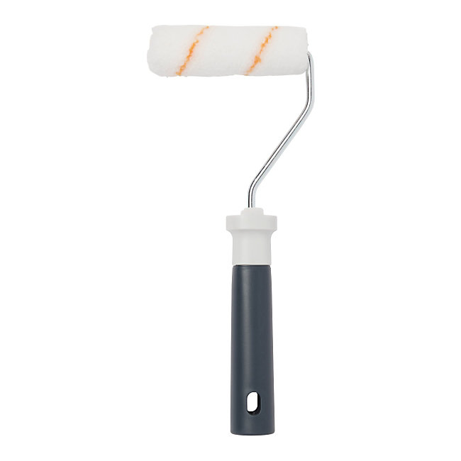 Product image for GoodHome 4" Medium pile Fixed Roller frame & sleeve, 1 piece Set