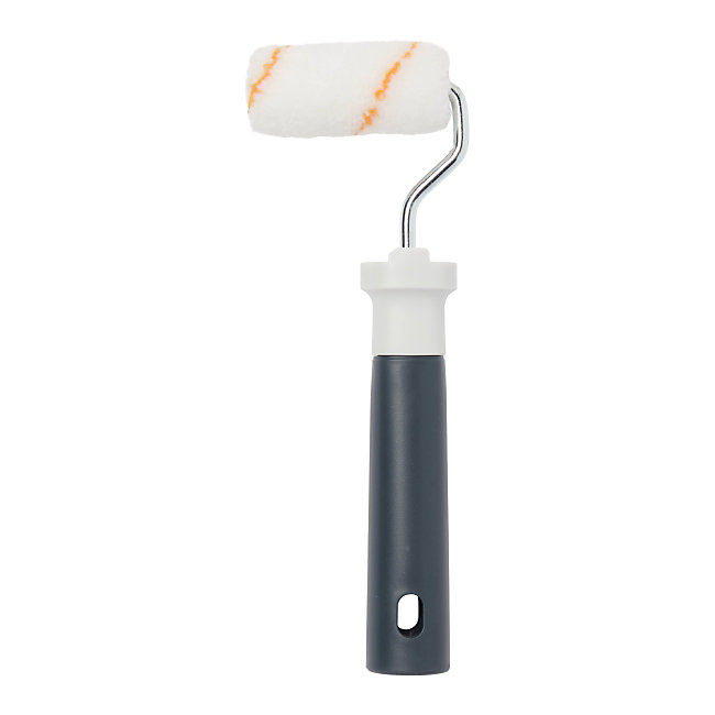 Product image for GoodHome 2½" Medium pile Fixed Roller frame & sleeve, 1 piece Set