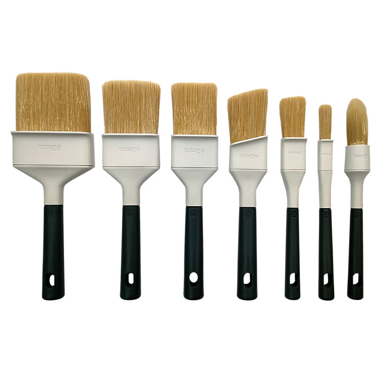 Image of GoodHome Fine filament tip Paint brush, Set of 7