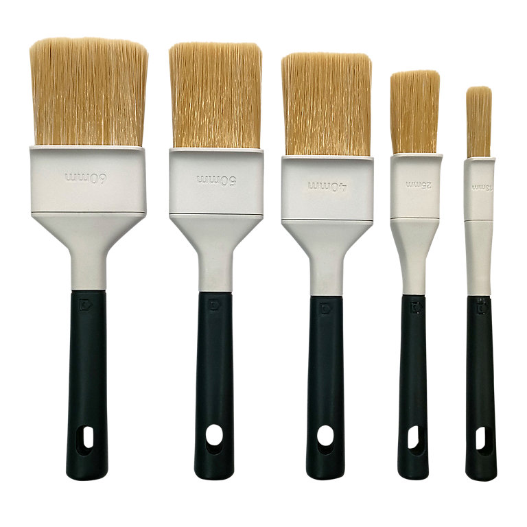 Image of GoodHome Fine filament tip Paint brush, Set of 5