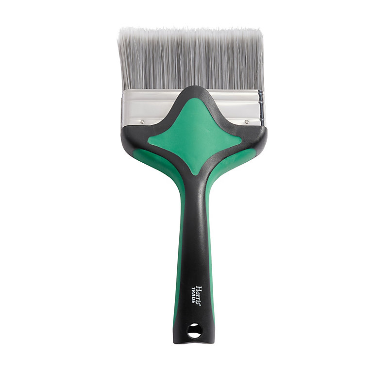 Image of Harris Trade Angled Timbercare 4 ¾" Flat tip Paint brush