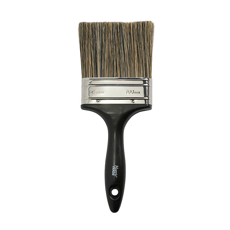 Image of Harris Trade Emulsion 4" Flat tip Paint brush
