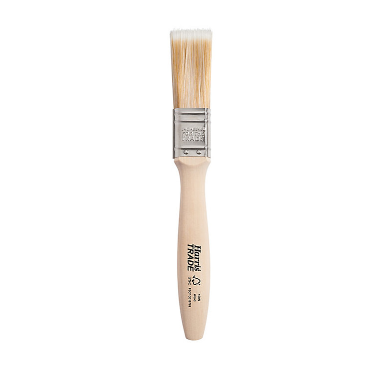 Image of Harris Trade Emulsion & Gloss 1" Fine tip Paint brush
