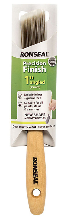 Image of Ronseal Precision finish Angled paint brush