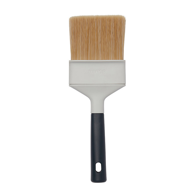Product image for GoodHome 3" Fine filament tip Flat paint brush