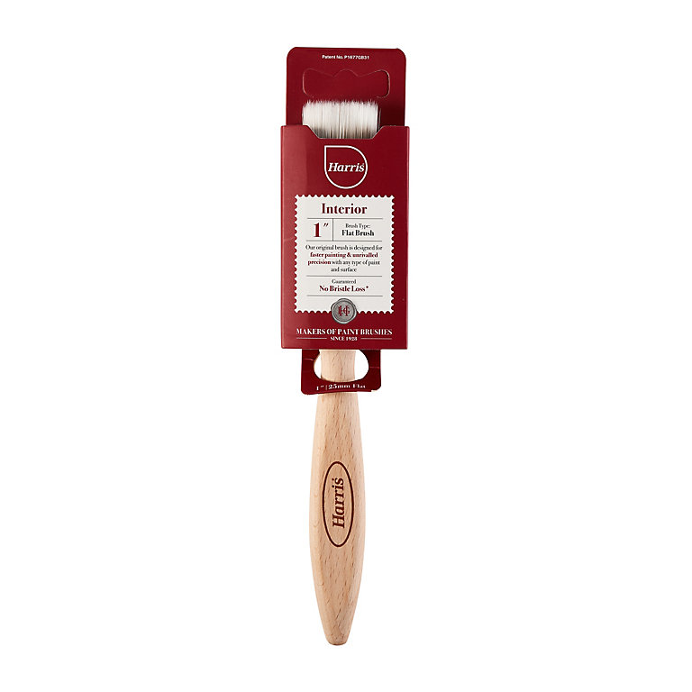 Product image for Harris Heritage 1" Fine filament tip Flat paint brush