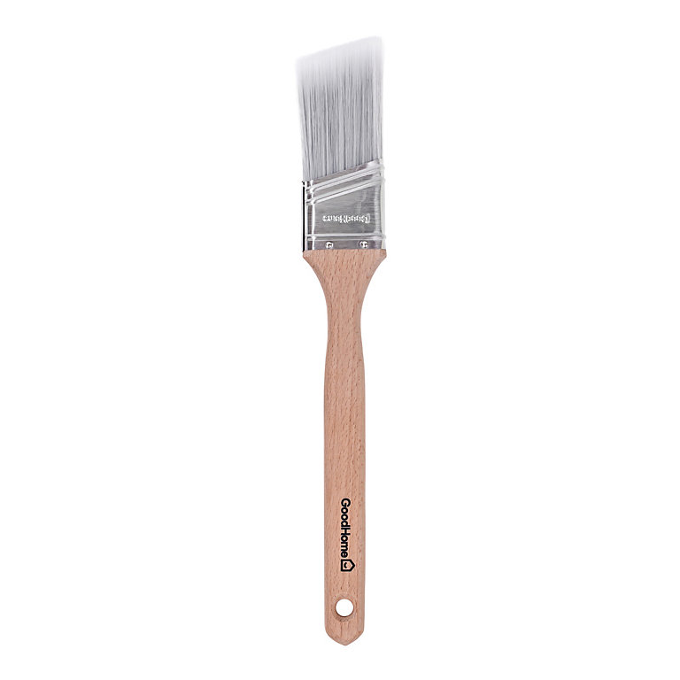 Product image for GoodHome 1½" Fine filament tip Angled paint brush