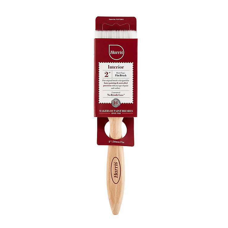 Image of Harris Heritage 2" Fine filament tip Flat paint brush