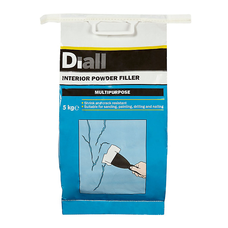 Image of Diall White Filler, 5kg