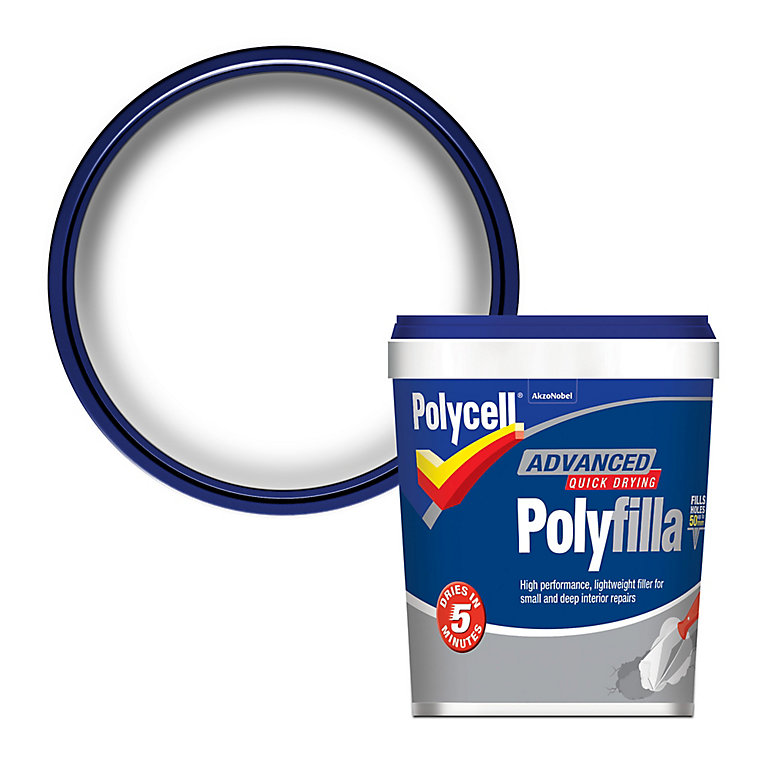 Product image for Polycell White Ready mixed Filler, 0.6kg