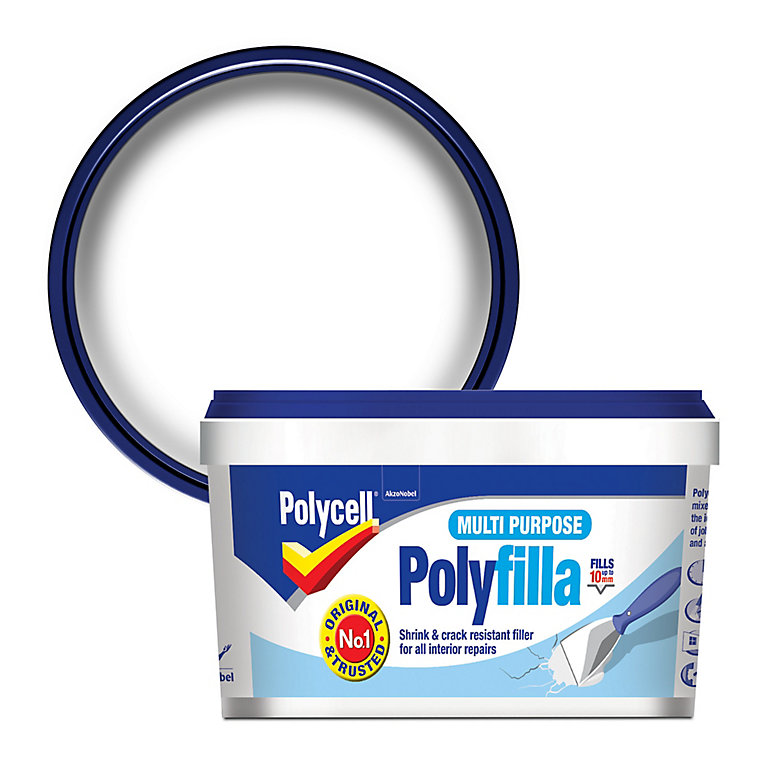 Product image for Polycell Grey Ready mixed Filler, 0.6kg