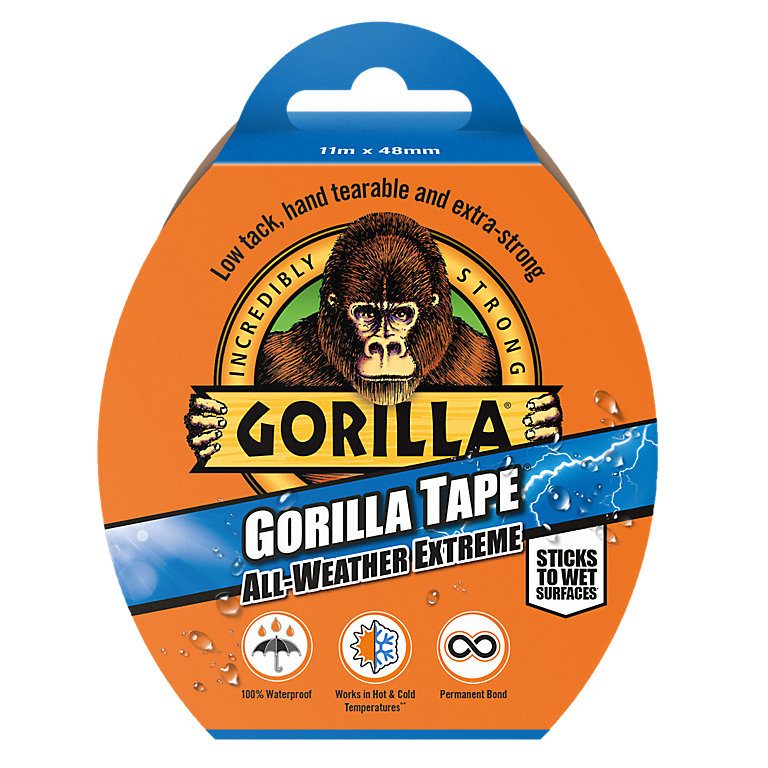 Product image for Gorilla All Weather Tape (L)11m (W)48mm