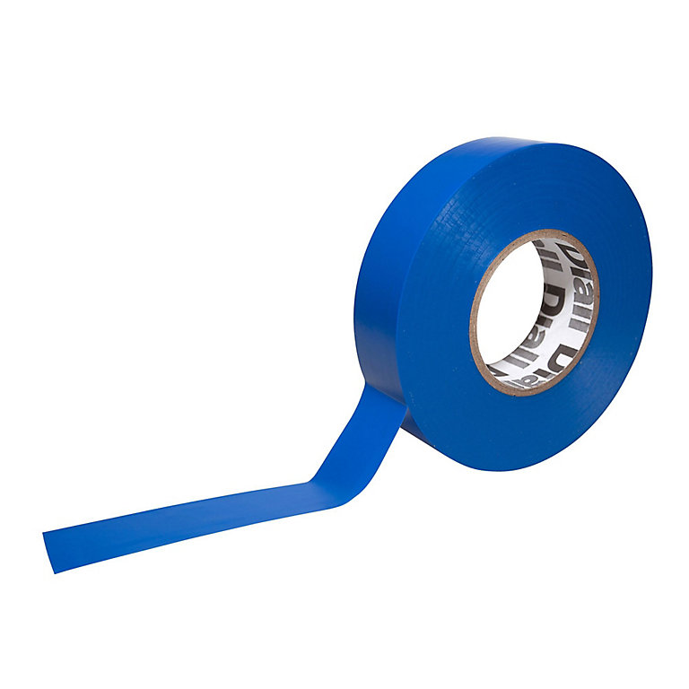 Product image for Diall Blue Electrical Tape (L)33m (W)19mm