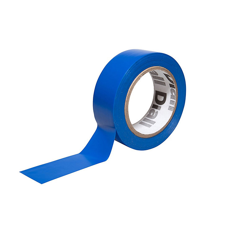 Product image for Diall Blue Electrical Tape (L)10m (W)19mm