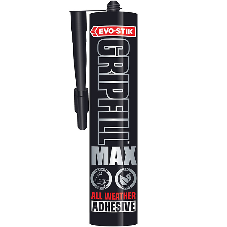 Product image for Evo-Stik Gripfill Max White Grab adhesive 290ml