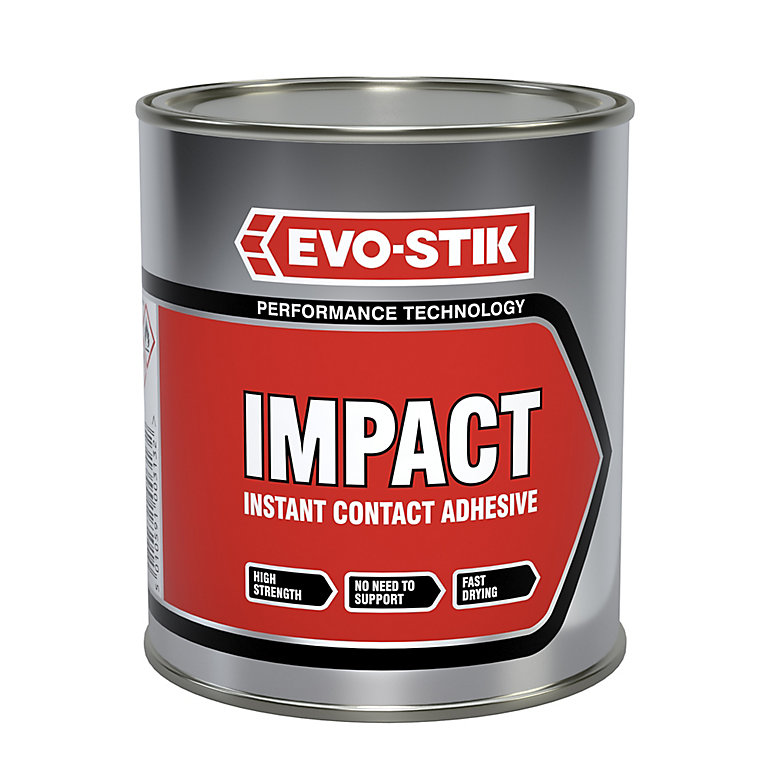 Product image for Evo-Stik Impact Amber Glue 750ml