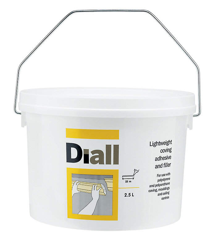 Product image for Diall Solvent-free Coving Adhesive & filler 2.5L