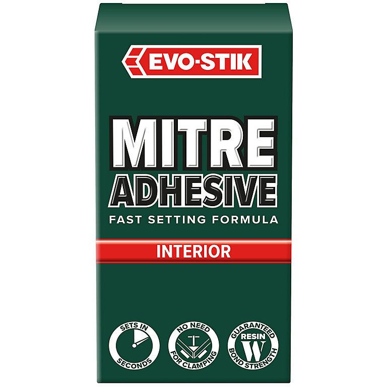 Product image for Evo-Stik Mitre White Adhesive 0.05kg